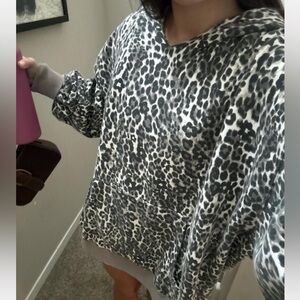 Medium Free People It’s A Vibe Printed Hoodie